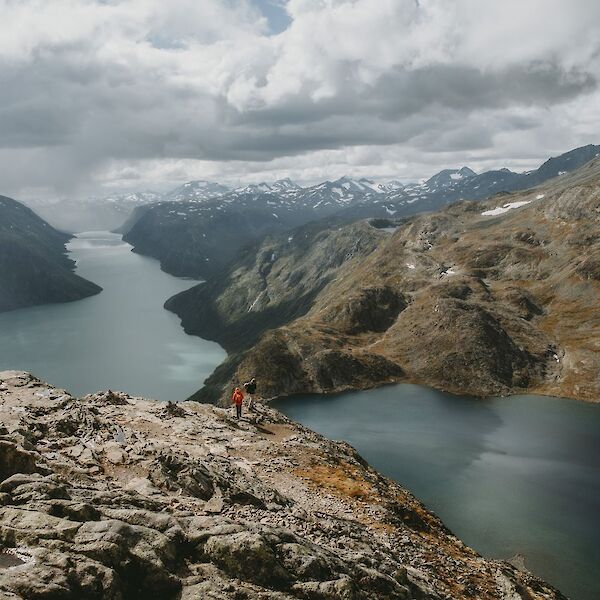 Besseggen Ridge Hike Jotunehimen Norway