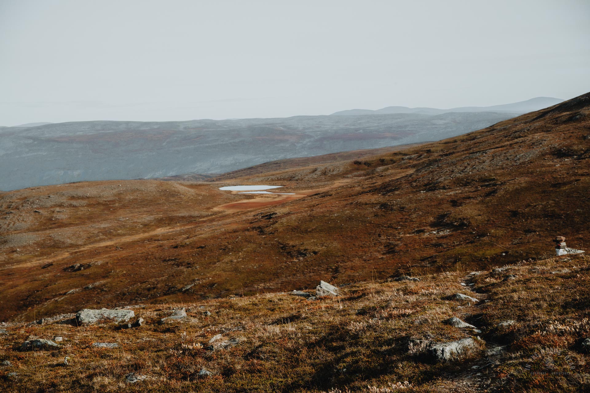 Arctic Trail hike Reisadalen
