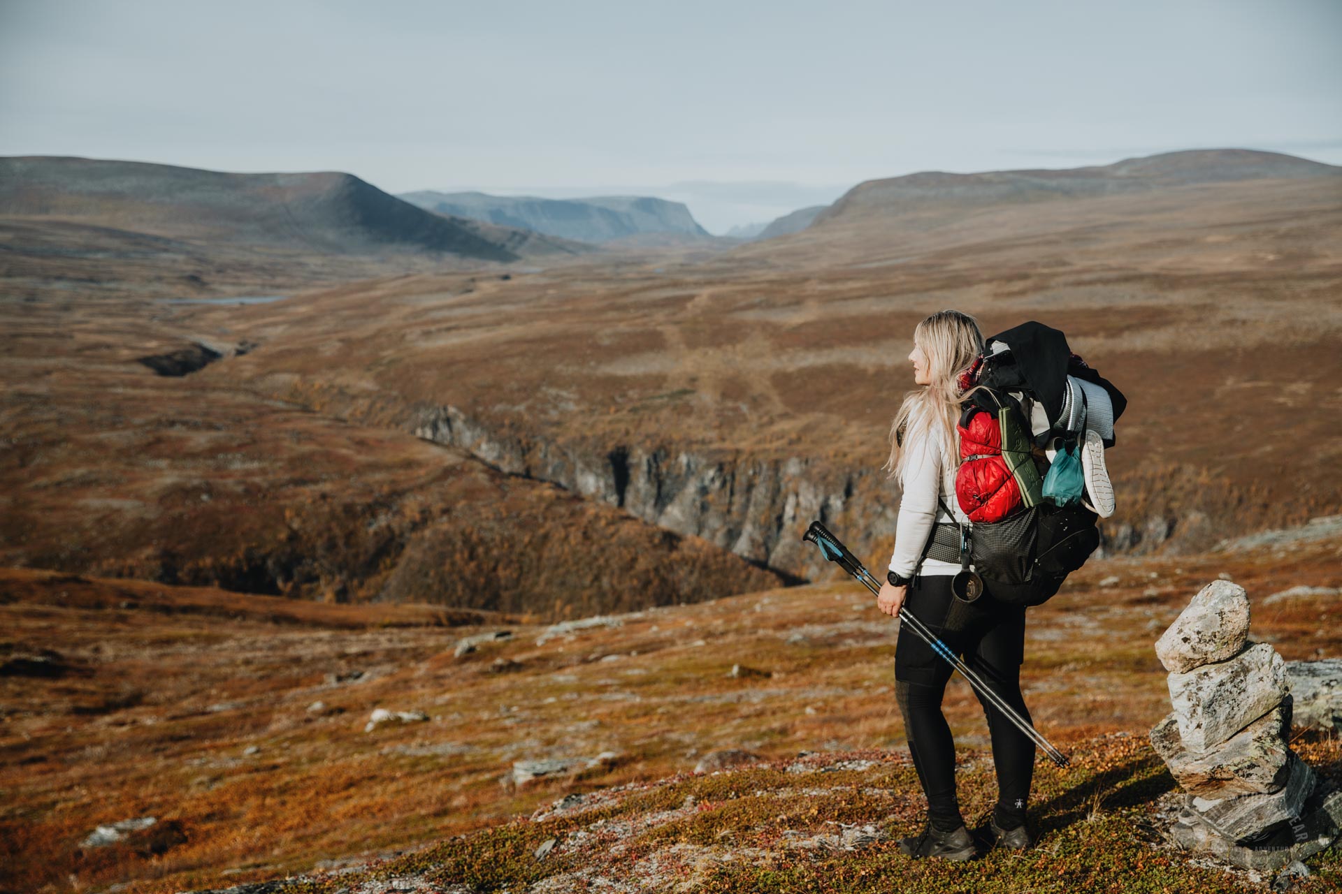 Arctic Trail hike solo