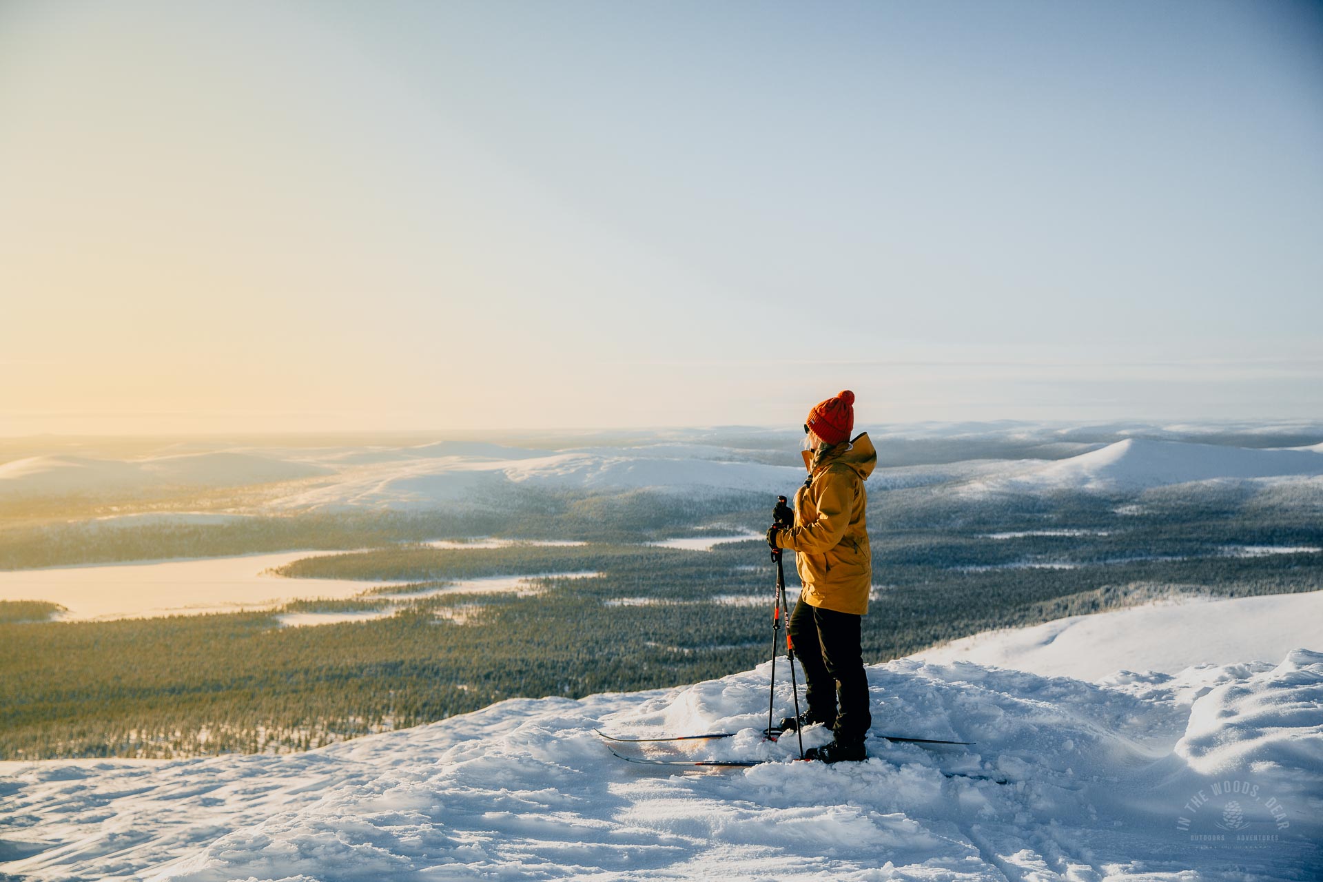 Sokosti and Lake Luirojärvi, Saariselkä, Urho Kekkonen National Park, Lapland Finland